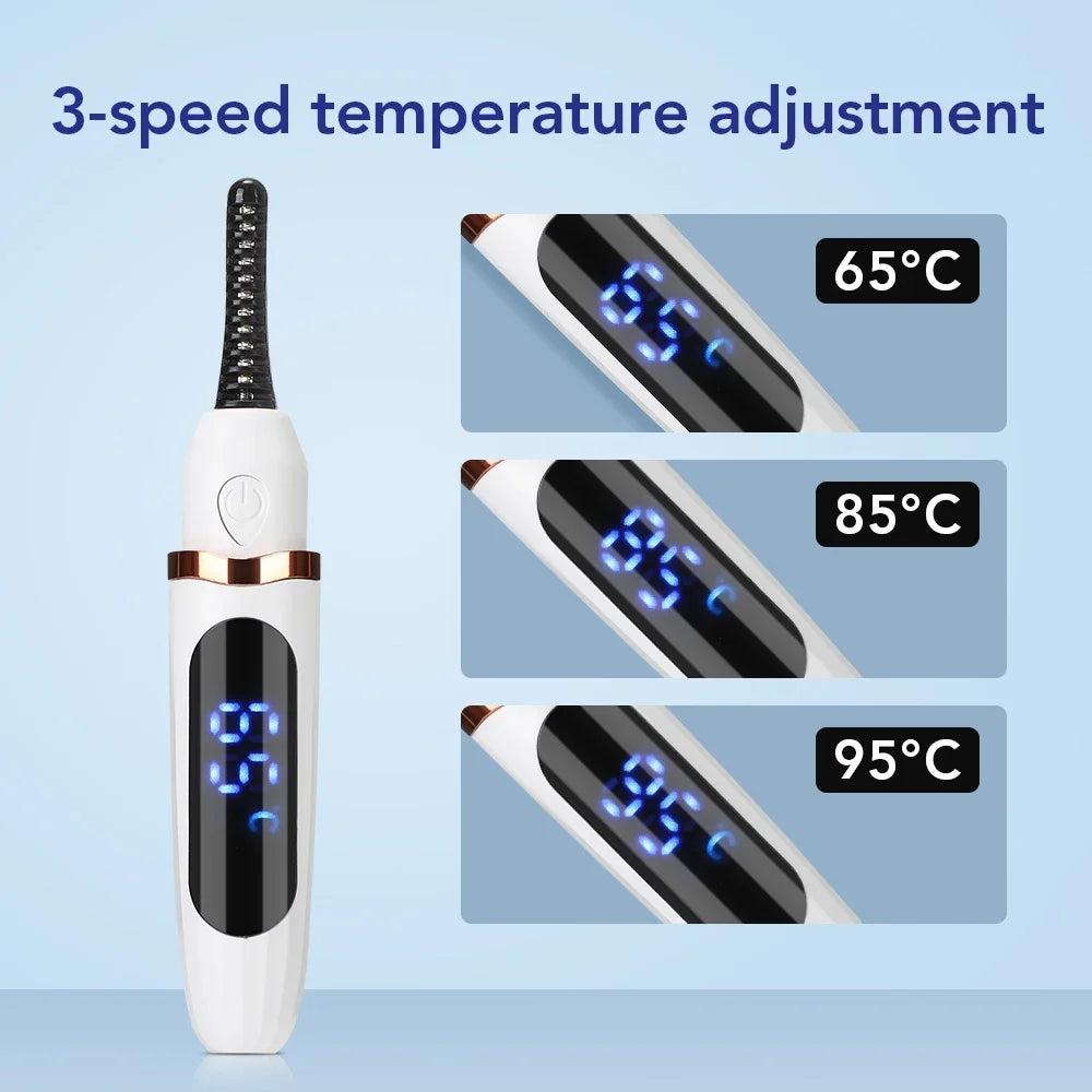 electric eyelash curler heated