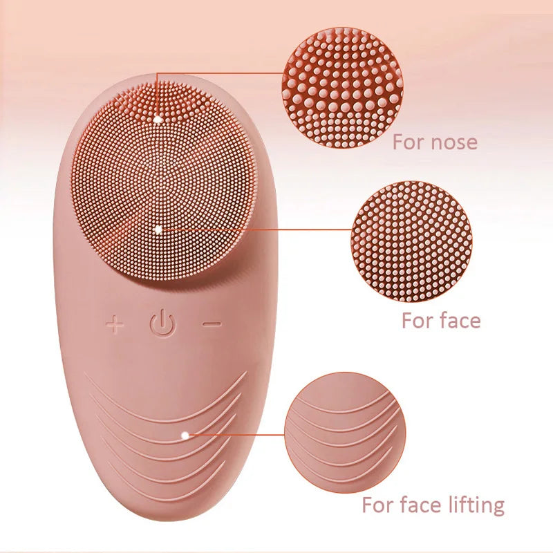 silicone face brush
