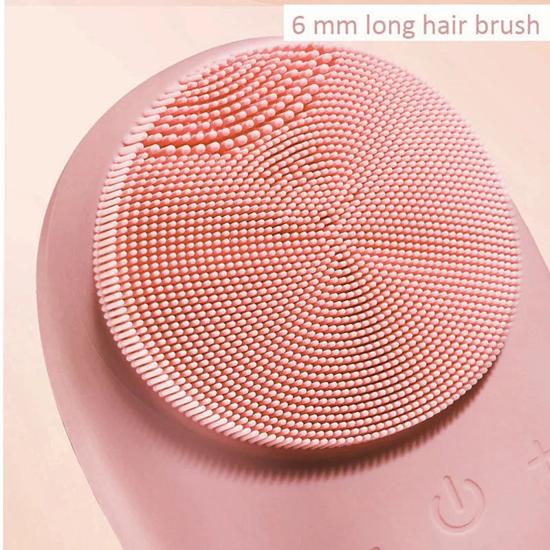 silicone scrubber for face